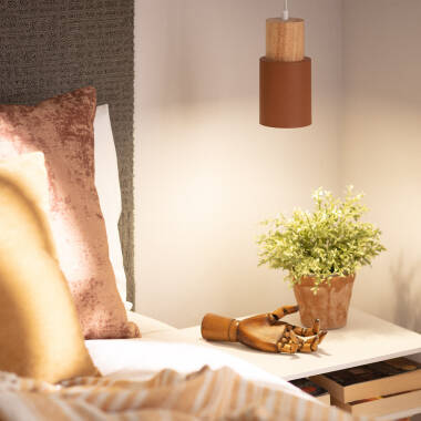 Product van Hanglamp Metaal en Hout  Kidonge