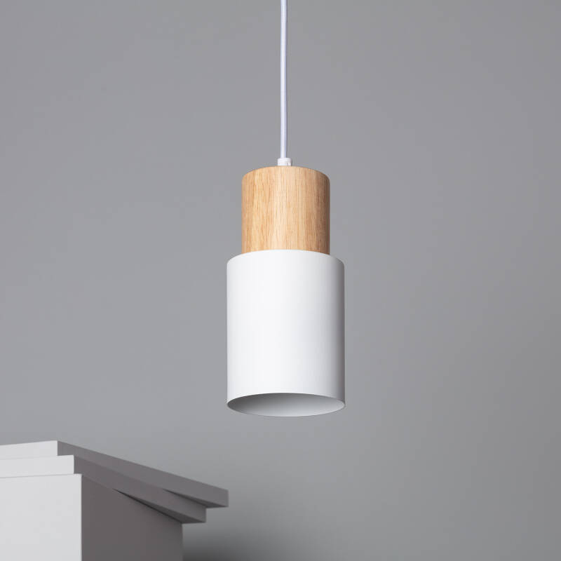 Product van Hanglamp Metaal en Hout  Kidonge