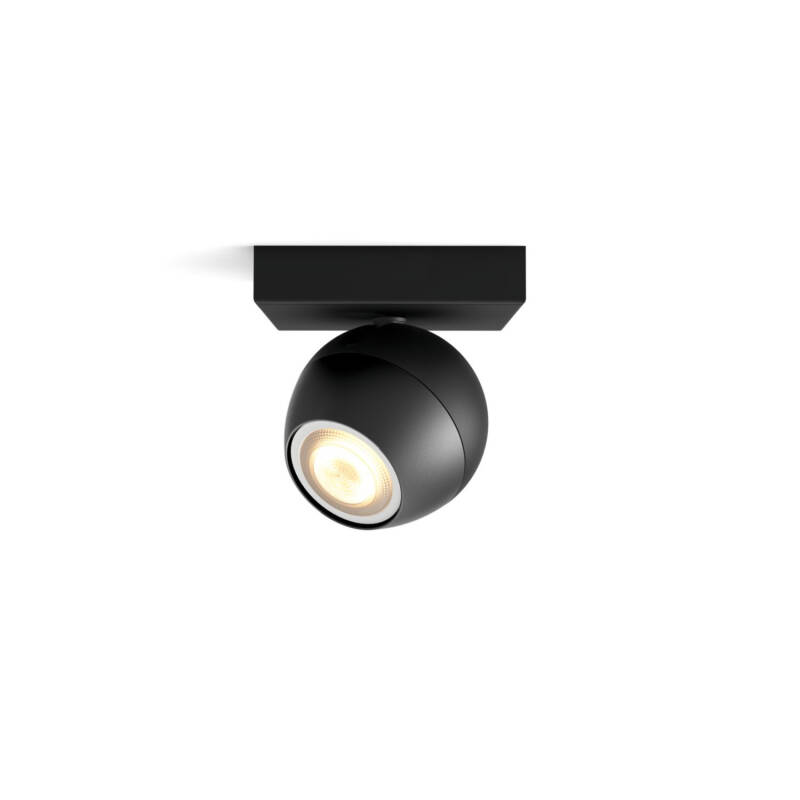 Product van Plafondlamp White Ambiance Enkelvoudige Spot  GU10 PHILIPS Hue Buckram