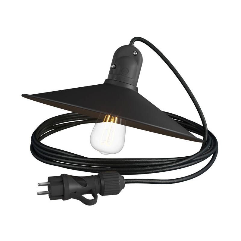 Product van Hanglamp Outdoor IP 65  Eiva Snake van Creative-Cables   PSENESN04PAM13RAS