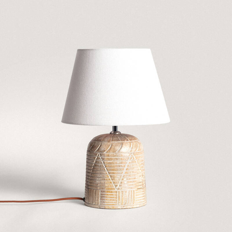 Produkt od Dřevěná Stolní Lampa Koson ILUZZIA 