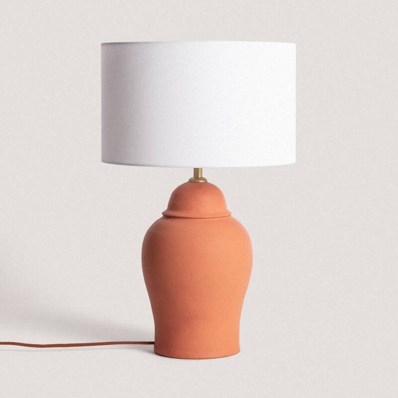 Produit de Lampe à Poser Terracota Ilana ILUZZIA