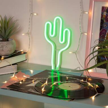 Produit de Néon LED Cactus à Piles 