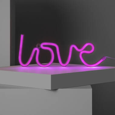 Product of Neon LED Love On Batteries