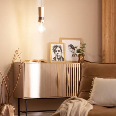 Product of Túria Wood Pendant Lamp 