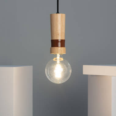 Product of Túria Wood Pendant Lamp 