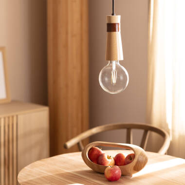 Product of Barsella Wood Pendant Lamp 