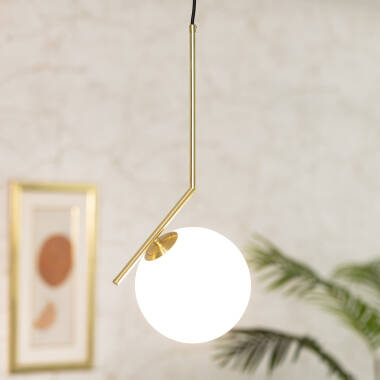 Product of Moonlight Metal & Glass Pendant Lamp 