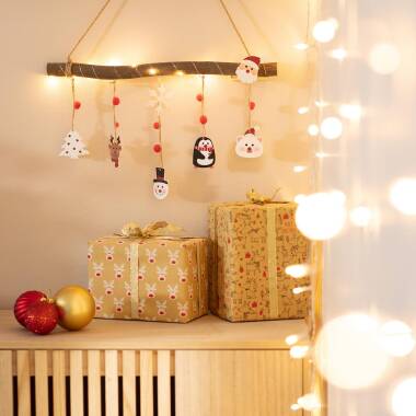 Product of Log Pendant LED String Light 