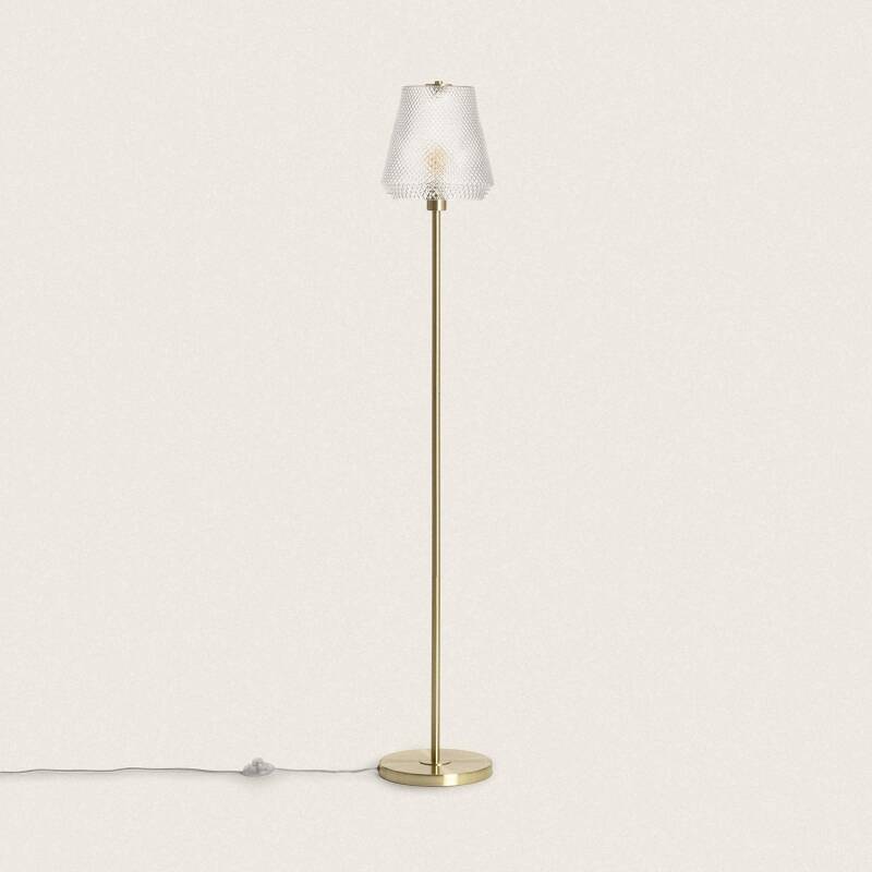 Produit de Lampadaire Métal et Verre Stiklu 