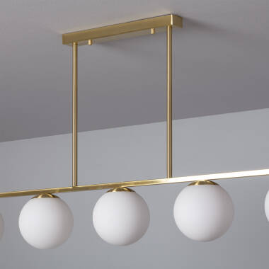 Product van Hanglamp Boqor Metaal en Glas