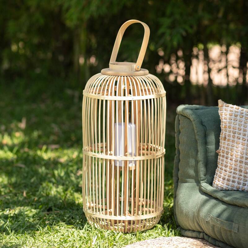 Product of Javea Rattan Portable LED Table Lamp