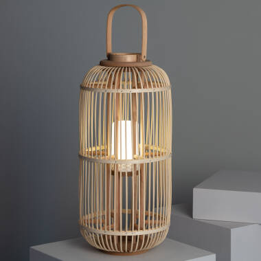 Product of Javea Rattan Portable LED Table Lamp