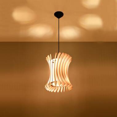 Product of Oriana Wooden Pendant Lamp SOLLUX