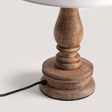 Product of Chess Wooden Table Lamp ILUZZIA 