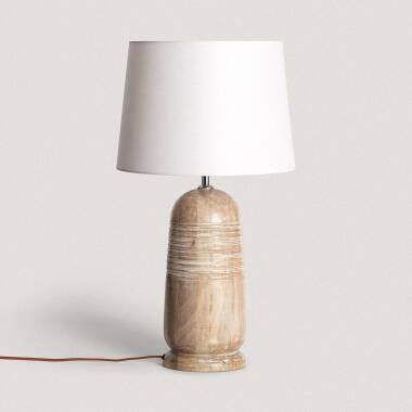 Product of Warsha Wooden Table Lamp ILUZZIA 