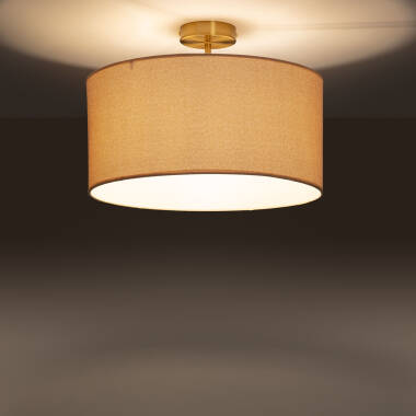 Product of Quiton Metal & Fabric Ceiling Lamp