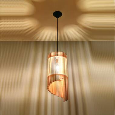 Product of Alexia Wooden Pendant Lamp SOLLUX