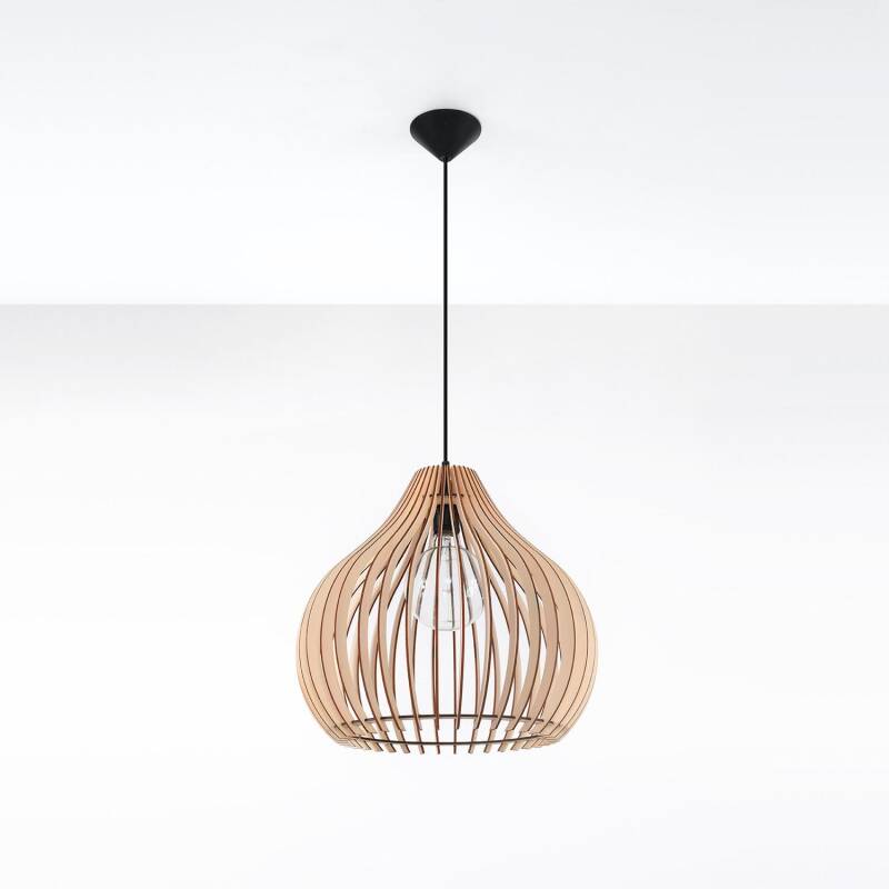 Product of Aprilla Wooden Pendant Lamp SOLLUX