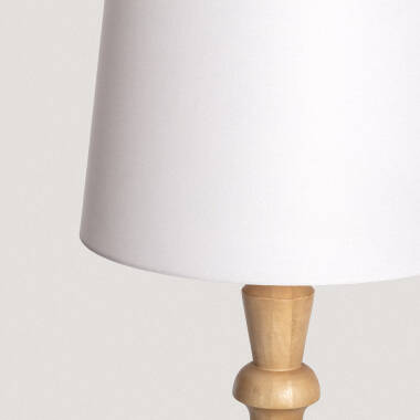 Product of Marala Wooden Table Lamp ILUZZIA 