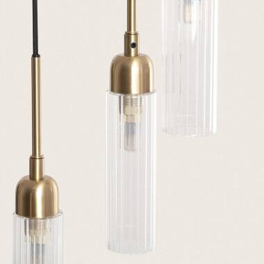 Product van Hanglamp Metaal en Glas Iraide  