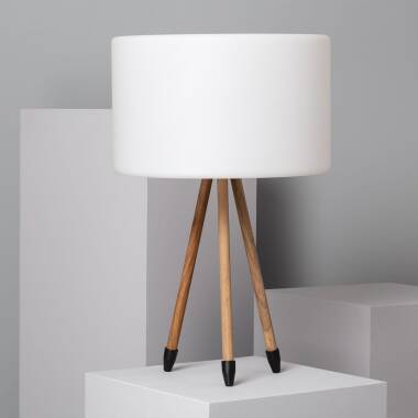 Product of Makaik Wood Oudoor Table Lamp