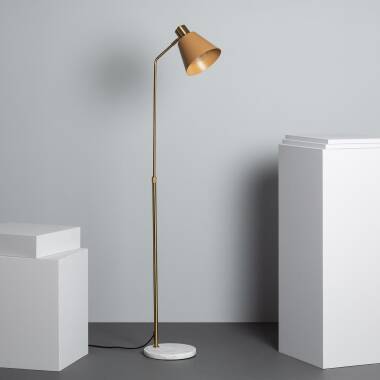 Product van Staande Lamp Aluminium en Marmer Vinci