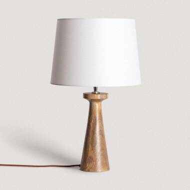 Product of Rani Wooden Table Lamp ILUZZIA 