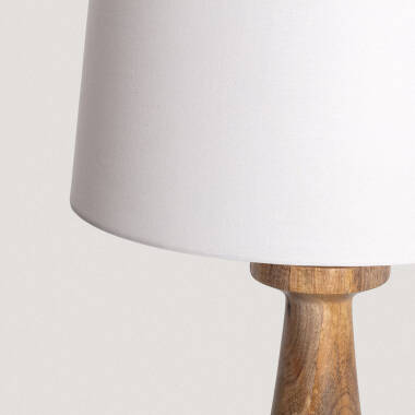 Product of Rani Wooden Table Lamp ILUZZIA 