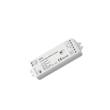 Product Controller Regolatore Striscia LED CCT 12/24V DC 2 Canali con Pulsante e Telecomando RF