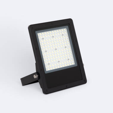 TRIAC Dimmable ELEGANCE Slim PRO 100W LED Floodlight 170lm/W IP65 in Black