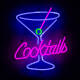 Product of Neon LED Cocktails Sign