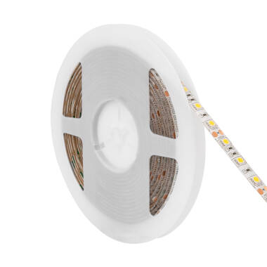 5m 12V DC, SMD5050, 60LED/m, IP65 LED Strip 10mm Wide