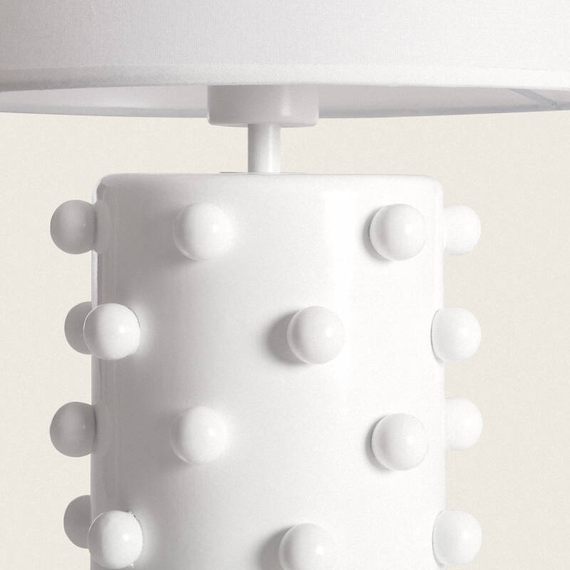 Product of Bally Resin & Fabric Table Lamp 