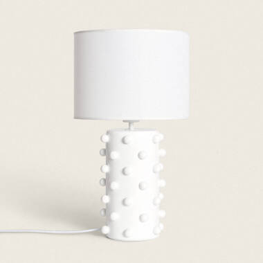 Product of Bally Resin & Fabric Table Lamp 