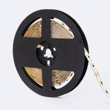 5m 24V DC Dimmable LED Strip SMD2835 140LED/m Dim to Warm 10mm Wide Cut at Every 100cm IP20