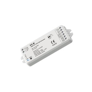 Product Controller Regolatore LED 12/24V DC per Striscia LED RGBWW compatibile con Telecomando RF