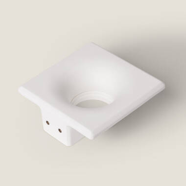 Portafaretto Downlight Integrazione Gesso/Cartongesso per Lampadina LED GU10 / GU5.3 Foro 120x120 mm