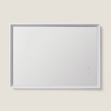 Prodotto da Specchio da Bagno con Luce LED e Antiappannamento 80x60 cm Maia