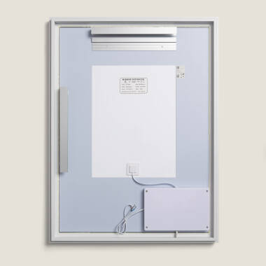 Prodotto da Specchio da Bagno con Luce LED e Antiappannamento 80x60 cm Maia