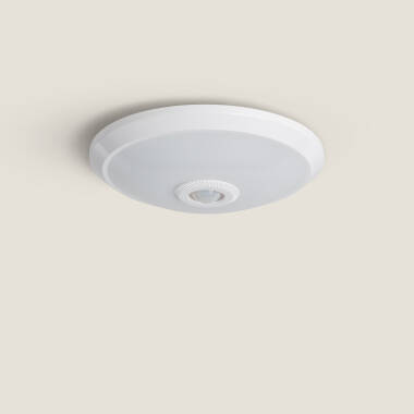 Prodotto da Plafoniera LED 8 W con Sensore di Movimento PIR e Crepuscolare Design