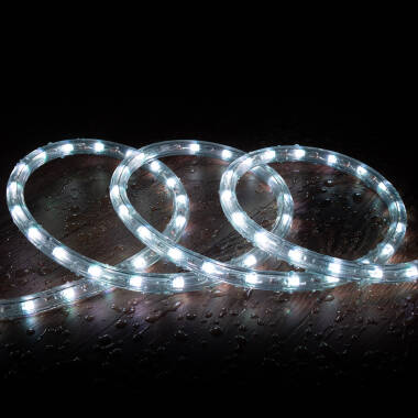 Product of 220V AC Round RGB LED Rope Light 36LED/m Cut at Every 100cm IP65