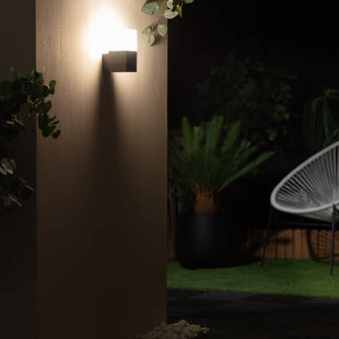 Product van Wandlamp Outdoor Aluminium Domus Zwart