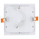 Product of Pack of 100 Square SuperSlim 12W LED Downlights 155x155mm Cut Out in Neutral White