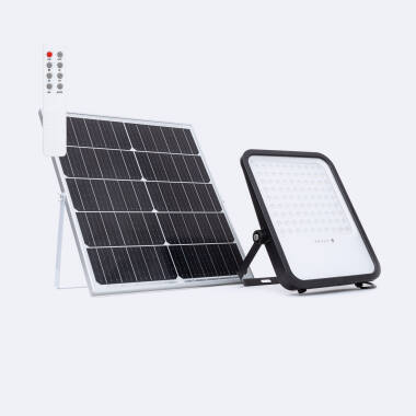 Proiettore LED Solare per Esterni Nurda 30W 3200 lm IP65 con Telecomando