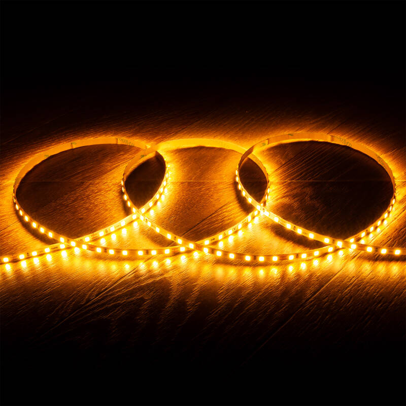 Product van LED Strip 24V DC SMD2835 120 LED/m 1000 Im/m 5m IP20 Breedte 5 mm Super Smal Knip om de 5 cm