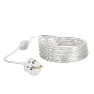 220V AC Neutral White LED Rope Light 36LED/m Cut at Every 100cm IP65