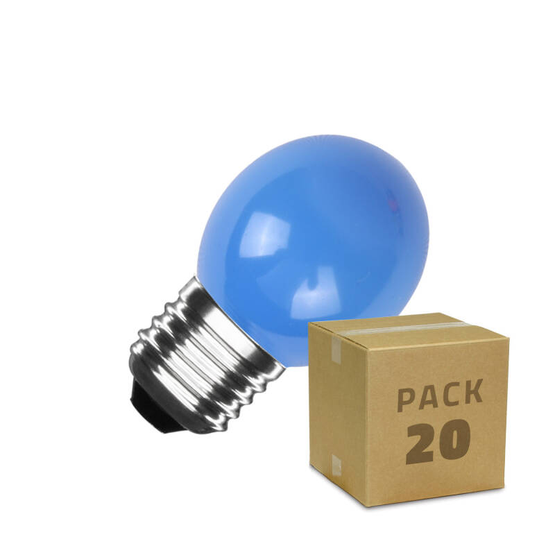 Product of Pack of 20u E27 LED Bulbs 3W G45 300 lm in 1 Colour