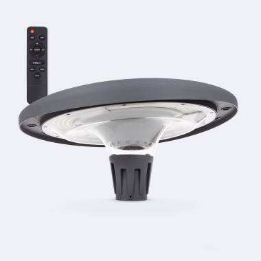 Lampadaire LED Solaire 4000 lm 200 lm/W Steina avec Télécommande