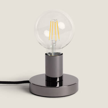 Stolní Lampa z Kovu Posaluce Cobble Creative-Cables ABM21VBODEUBRX03-L